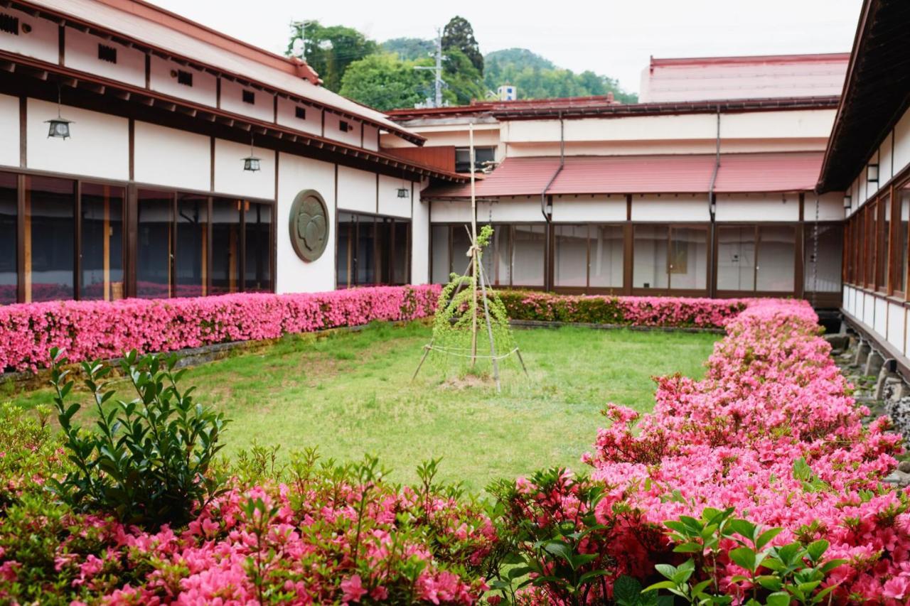 Takamiya Ryokan Sagiya Sansorai Kaminoyama Buitenkant foto