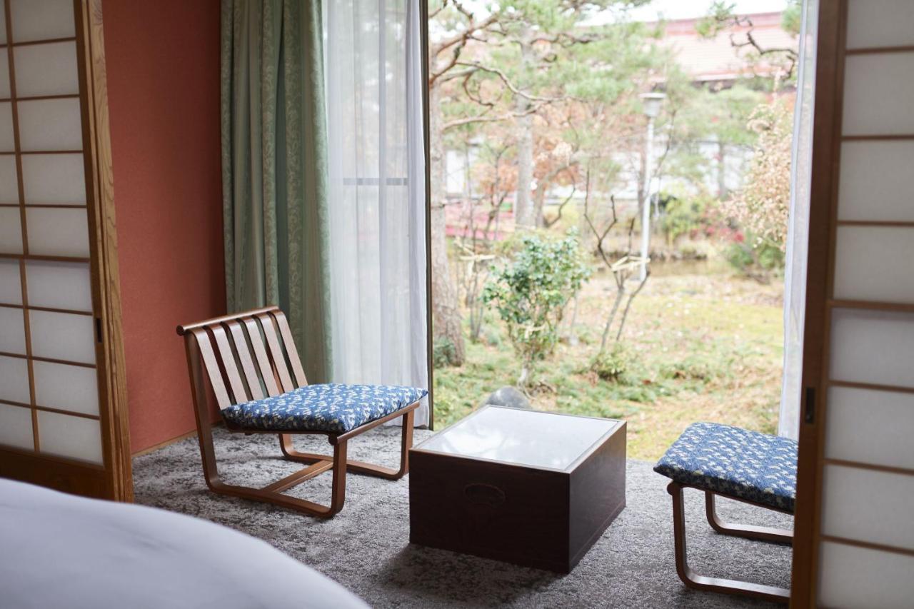 Takamiya Ryokan Sagiya Sansorai Kaminoyama Buitenkant foto