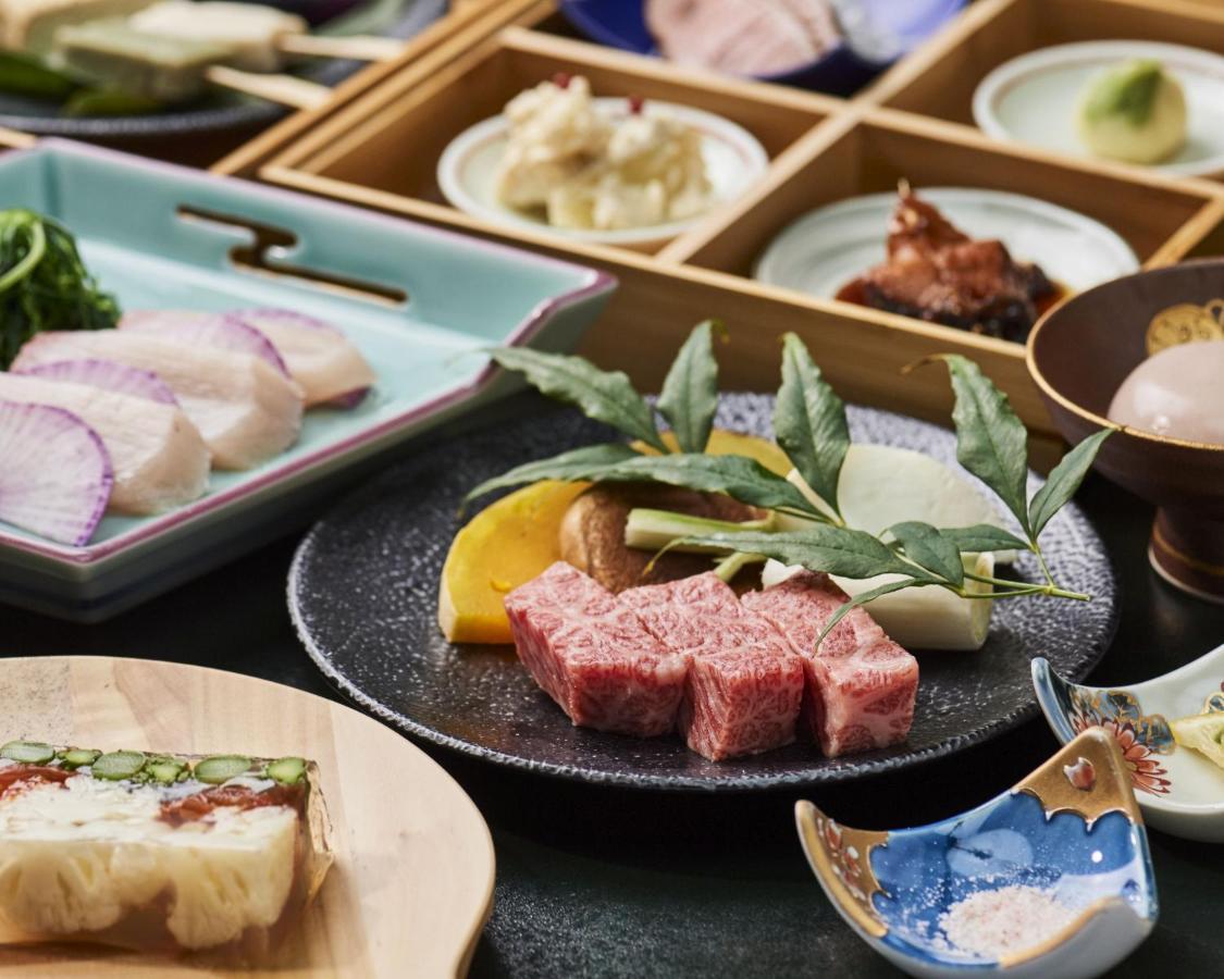 Takamiya Ryokan Sagiya Sansorai Kaminoyama Buitenkant foto