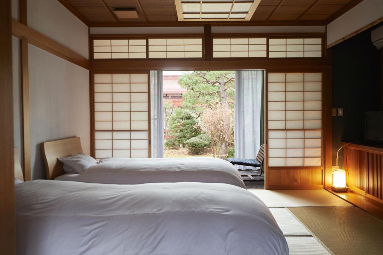 Takamiya Ryokan Sagiya Sansorai Kaminoyama Buitenkant foto